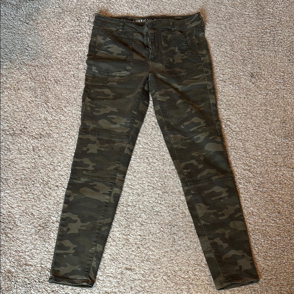Women's Camouflage Skinny Jeans